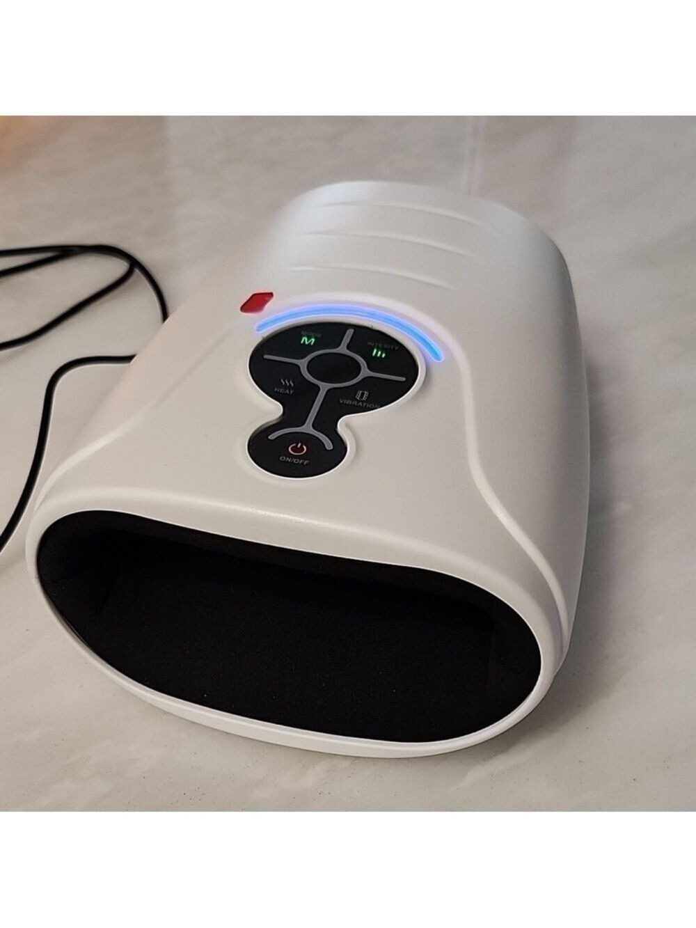 White Electric Hand Massager